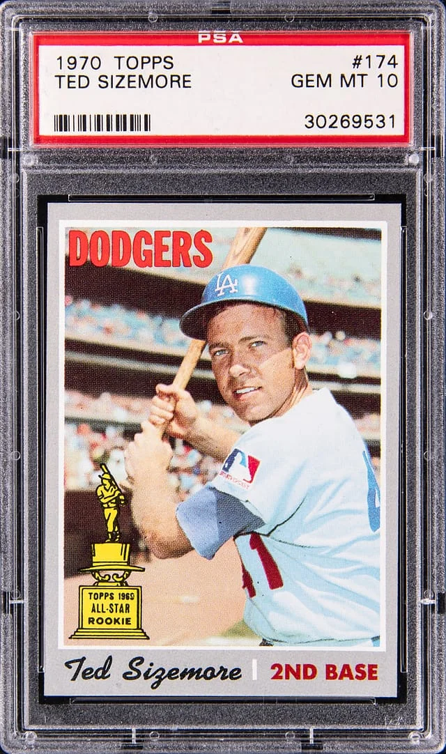 1970 Topps Ted Sizemore #174 card image