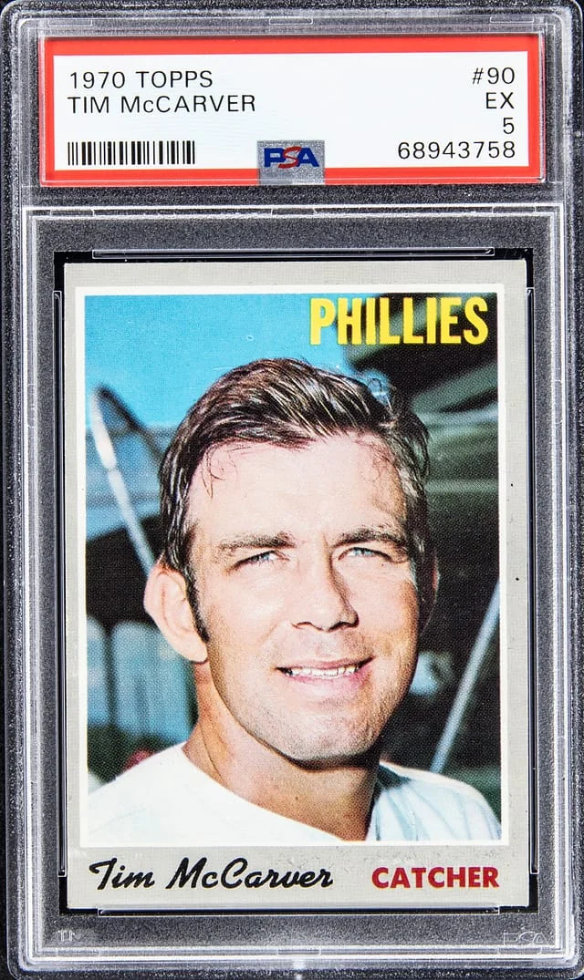 1970 Topps Tim McCarver #90 card image