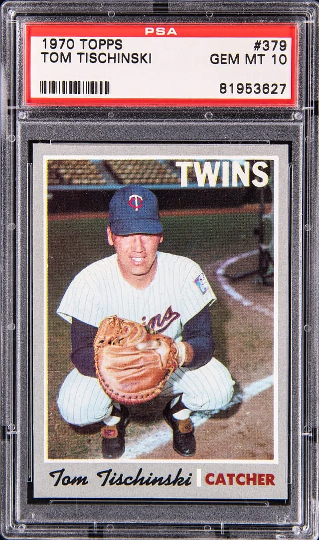 1970 Topps Tim Tischinski #379 card image