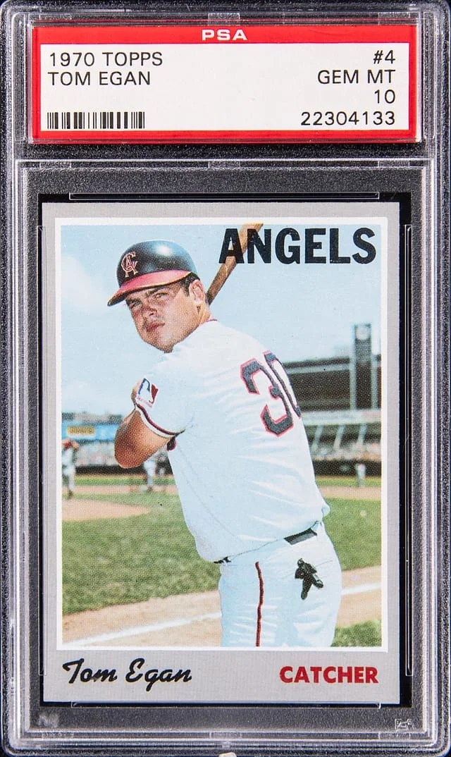 1970 Topps Tom Egan #4 card image