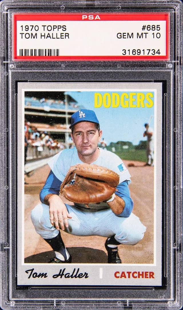 1970 Topps Tom Haller #685 card image
