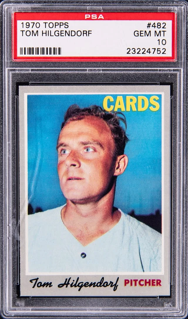 1970 Topps Tom Hilgendorf #482 card image