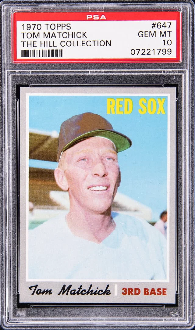1970 Topps Tom Matchick #647 card image