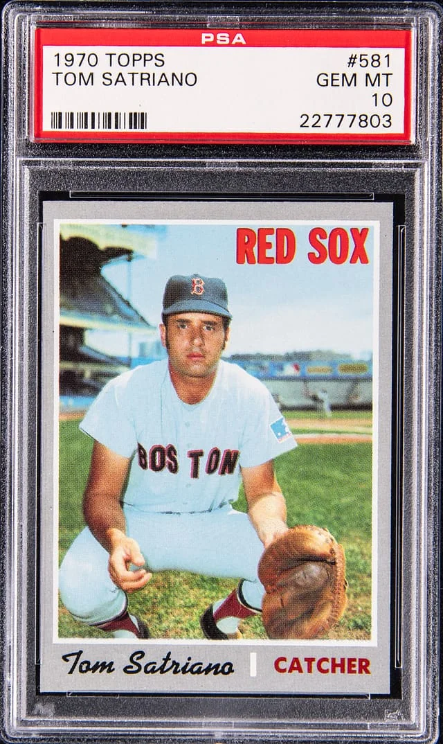 1970 Topps Tom Satriano #581 card image