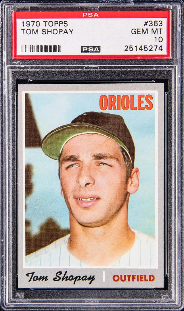 1970 Topps Tom Shopay #363 card image