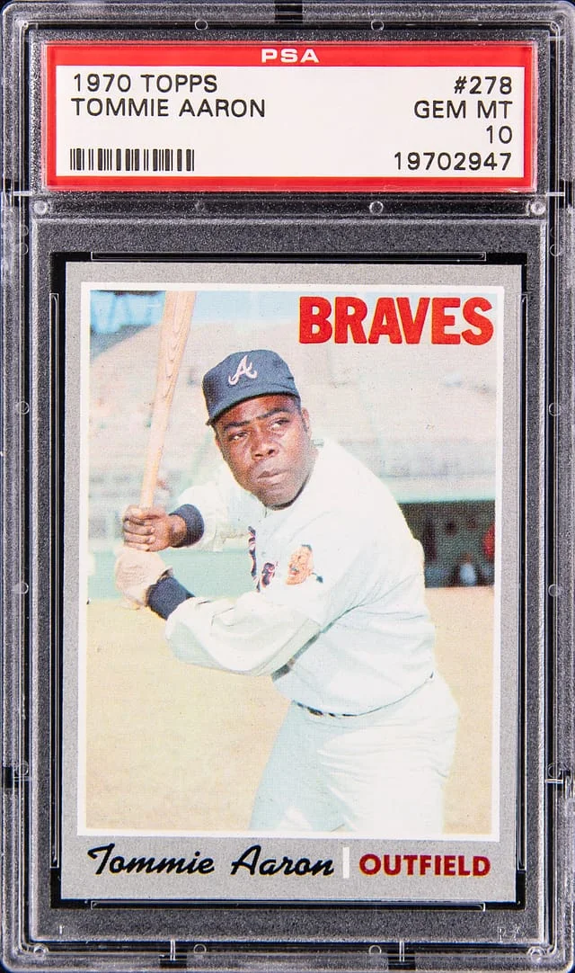 1970 Topps Tommie Aaron #278 card image