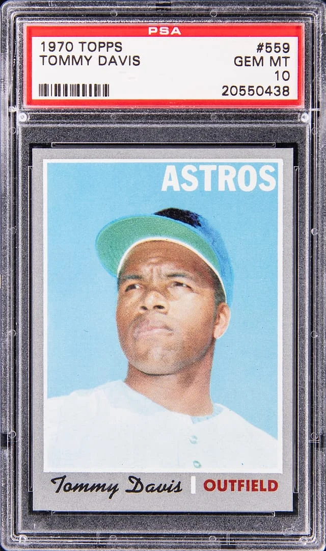 1970 Topps Tommy Davis #559 card image