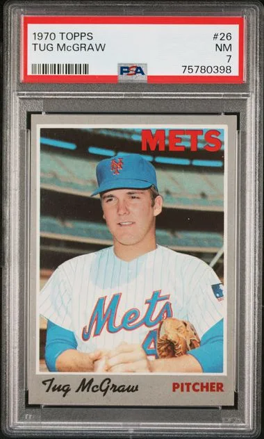 1970 Topps Tug Mcgraw #26 card image