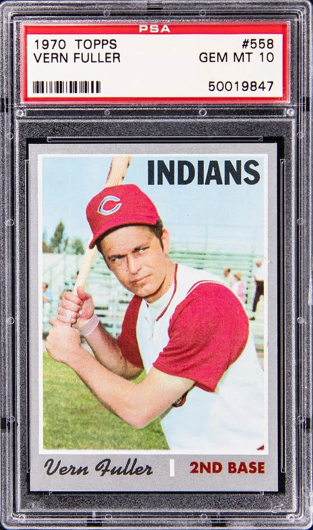 1970 Topps Vern Fuller #558 card image