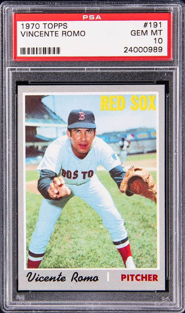 1970 Topps Vincente Romo #191 card image