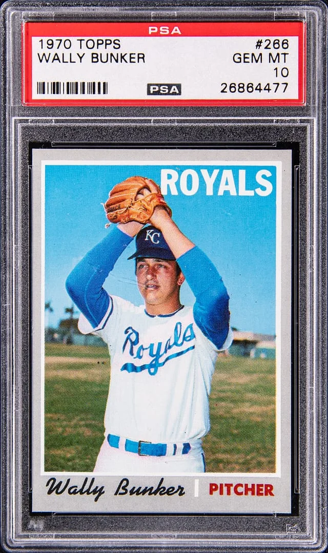 1970 Topps Wally Bunker #266 card image