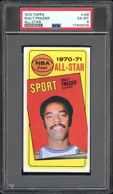 1970 Topps Walt Frazier #106 card image