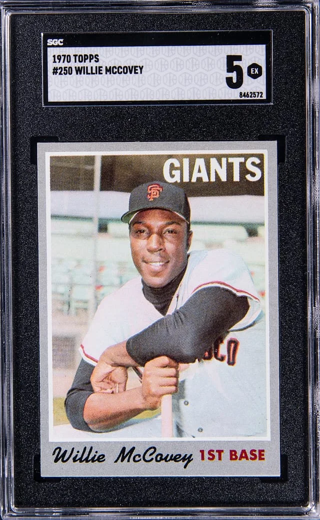 1970 Topps Willie McCovey #250 card image