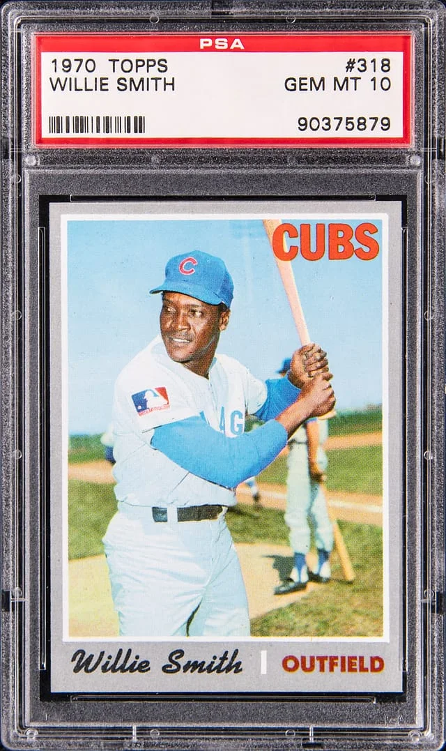1970 Topps Willie Smith #318 card image