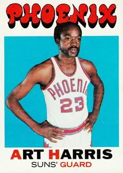 1971-72 Topps Art Harris #32 card image