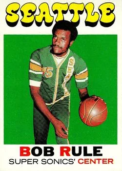 1971-72 Topps Bob Rule #40 card image