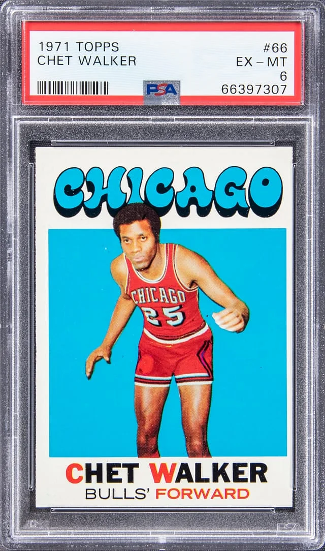 1971-72 Topps Chet Walker #66 card image