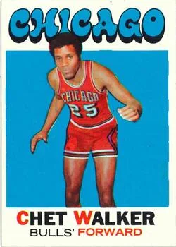 1971-72 Topps Chet Walker #66b card image