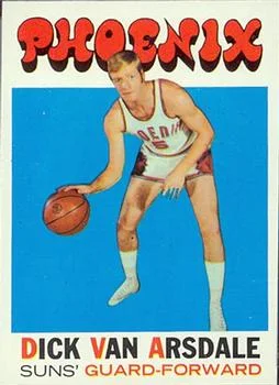 1971-72 Topps Dick Van Arsdale #85 card image