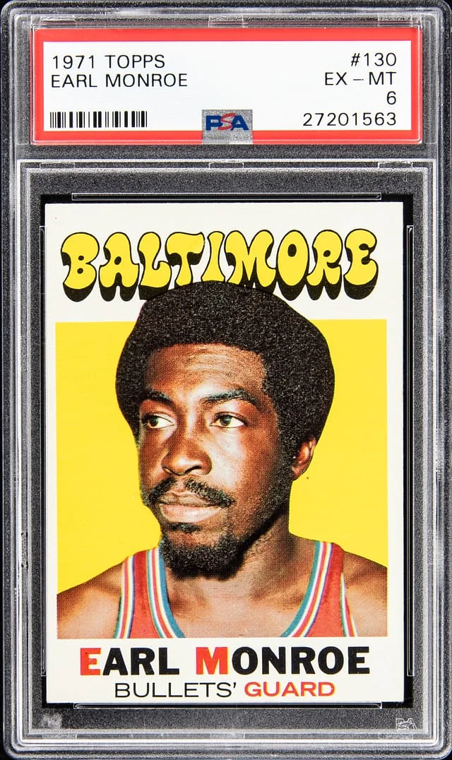 1971-72 Topps Earl Monroe #130 card image