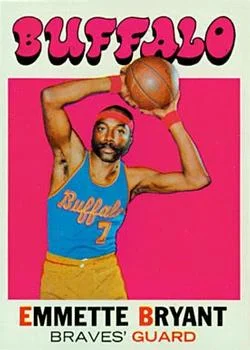 1971-72 Topps Emmette Bryant #48 card image