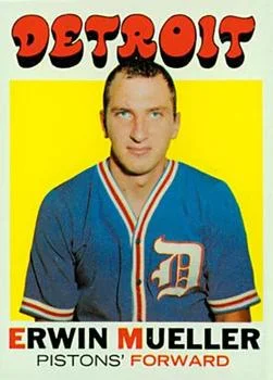 1971-72 Topps Erwin Mueller #31 card image