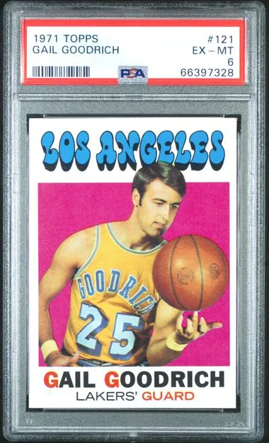 1971-72 Topps Gail Goodrich #121 card image