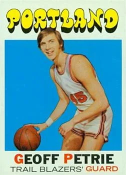 1971-72 Topps Geoff Petrie #34 card image