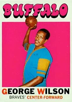 1971-72 Topps George Wilson #26 card image