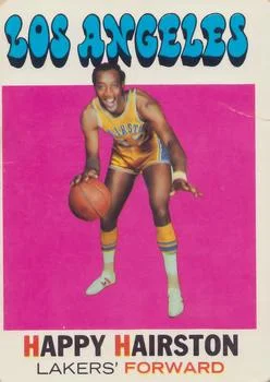 1971-72 Topps Happy Hairston #25 card image