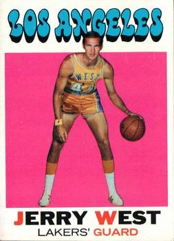 1971-72 Topps Jerry West #50 card image