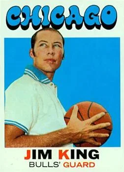 1971-72 Topps Jim King #72 card image