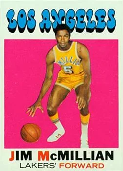 1971-72 Topps Jim McMillian #41 card image