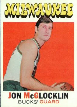 1971-72 Topps Jon McGlocklin #74 card image