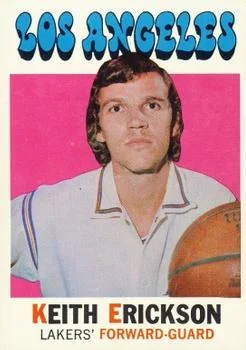 1971-72 Topps Keith Erickson #61 card image