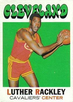1971-72 Topps Luther Rackley #88 card image