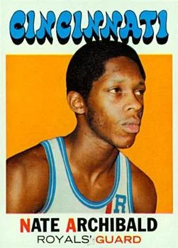 1971-72 Topps Nate Archibald #29 card image