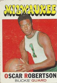 1971-72 Topps Oscar Robertson #1 card image