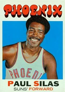 1971-72 Topps Paul Silas #54 card image