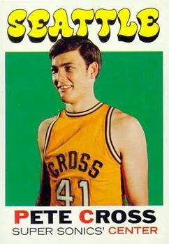 1971-72 Topps Pete Cross #33 card image