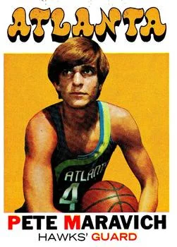 1971-72 Topps Pete Maravich #55 card image