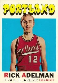 1971-72 Topps Rick Adelman #11 card image