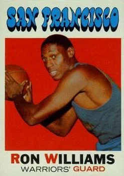 1971-72 Topps Ron Williams #38 card image