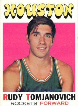 1971-72 Topps Rudy Tomjanovich #91 card image
