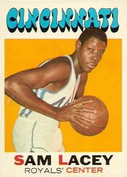 1971-72 Topps Sam Lacey #57 card image