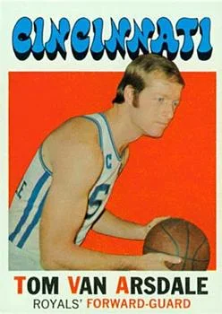 1971-72 Topps Tom Van Arsdale #75 card image