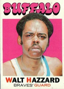 1971-72 Topps Walt Hazzard #24 card image