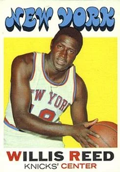 1971-72 Topps Willis Reed #30 card image
