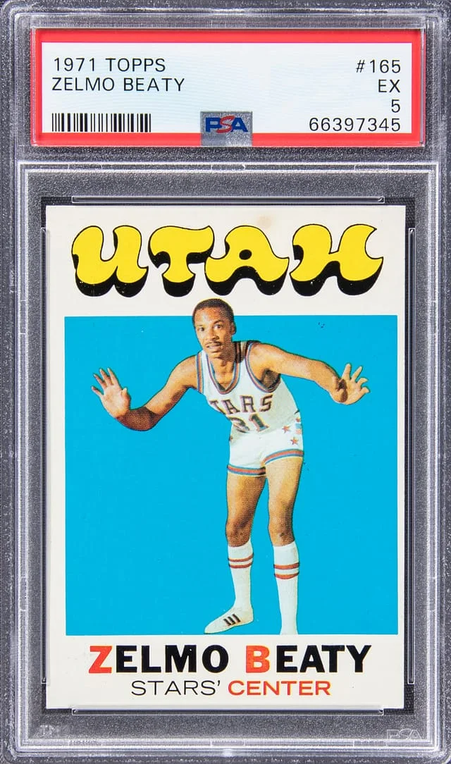 1971-72 Topps Zelmo Beaty #165 card image