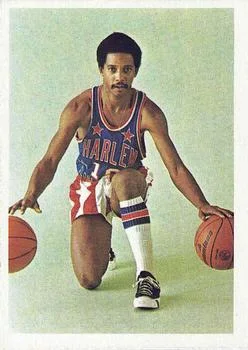 1971 Fleer Harlem Globetrotters Bill Meggett #59 card image